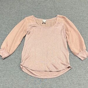 Dynamite Blush Pink Blouse